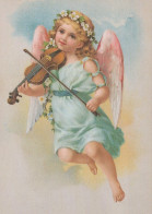 ANGEL CHRISTMAS Holidays Vintage Postcard CPSM #PAH288.GB - Anges