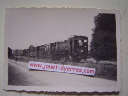 Pontoise Magny En Vexin Octobre 1938 Chemin De Grande Banlieue Locomotive 030  CGB N°1 - Eisenbahnen