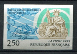 France - Non Dentelé - Y&T 2808a - 1993 - Cours Constitutionnelles Européennes - 1991-2000