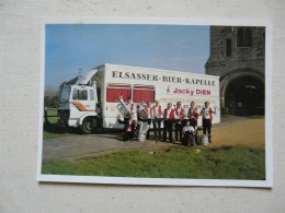 AUTOGRAPHE - PHOTO ORCHESTRE : ELSASSER BIER KAPELLE - Jacky DIEN - Sänger Und Musiker