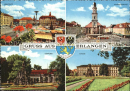 71530209 Erlangen Marktplatz Hugenottenplatz Orangerie Erlangen - Erlangen