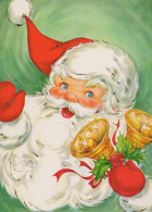 BABBO NATALE Natale Vintage Cartolina CPSM #PAJ829.IT - Santa Claus