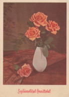 FLOWERS Vintage Ansichtskarte Postkarte CPSM #PBZ350.DE - Blumen