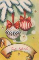 Buon Anno Natale Vintage Cartolina CPSMPF #PKD687.IT - Nouvel An