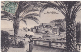 IMPERIA - CARTOLINA - VENTIMIGLIA - PANORAMA E FIUME ROIA - VIAGGIATA PER FRANCE - 1912 - Imperia