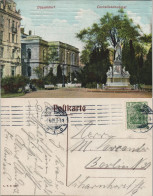 Düsseldorf Stadtteilansicht Partie Am Cornelius-Denkmal 1909/1907 - Duesseldorf