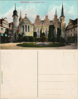 Ansichtskarte Merseburg Schlosshof Mit Dom 1912 - Sonstige & Ohne Zuordnung