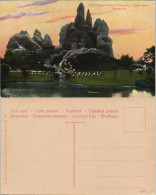 Ansichtskarte Stellingen-Hamburg Tierpark Hagenbeck Gebirgspartie 1912 - Stellingen