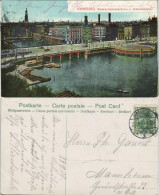 Hamburg Alster Strasse A.d. Reesendammsbrücke U. Alsterarkaden 1909 - Autres & Non Classés