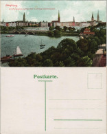 Ansichtskarte Hamburg Lombardsbrücke A.d. Außenalster 1910 - Other & Unclassified