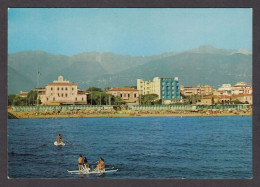 074084/ MARINA DI MASSA, Panorama Dal Mare - Massa