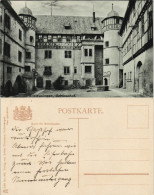 Schleusingen Schloss Bertholdsburg Hof-Ansicht (Castle Postcard) 1907 - Schleusingen