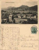 Eisenach Panorama-Ansicht Stadt-Ansicht 1909   Gelaufen Mit Stempel EISENACH - Eisenach