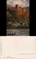 Heidelberg Heidelberger Schloss Von Der Hirschgasse - Künstlerkarte 1909 - Heidelberg