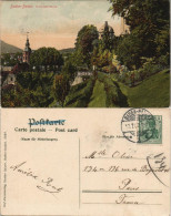 Ansichtskarte Baden-Baden Von Der Schloßterrasse 1907 - Baden-Baden