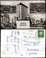 Geisweid-Siegen Mehrbild-AK Mit Freibad, Hochhaus, Lindenstraße Uvm. 1960 - Siegen