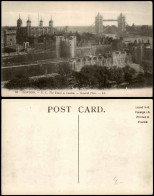 Postcard London General View The Tower Of London City Panorama 1910 - Sonstige & Ohne Zuordnung