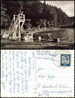 Usseln-Willingen (Upland) Freibad Schwimmbad Kinder Auf Sprungturm 1963 - Other & Unclassified