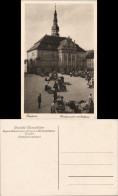 Ansichtskarte Bautzen Budyšin Markt - Markttreiben 1926 - Bautzen