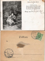 Spruchkarten/Gedichte Perlen Deutscher Poesie - Frühlingstraum 1898 - Filosofie