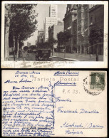 Postcard Buenos Aires AVENIDA L. N. ALEM, Autos, Cars Street View 1933 - Argentine