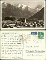 Ansichtskarte Oberstdorf (Allgäu) Stadtblick 1951 - Oberstdorf