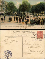 CPA Paris Avenue De La Grande-Armée 1906   Gelaufen Nach EIBAU (Ankunftsstempel) - Other & Unclassified