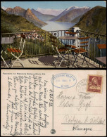 Ansichtskarte Lugano Panorama Dal Ristorante Bellevue-Monte Brè 1924 - Otros & Sin Clasificación