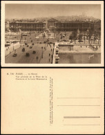 Paris Vue Générale Place De La Concorde Et La Butte Montmartre 1930 - Other & Unclassified