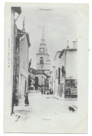 Cpa. 55 COMMERCY - L'Eglise (animée, Tabac, Précurseur)  Ed. Weick. N° 1475 - Commercy