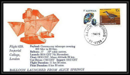 7627/ Espace (space Raumfahrt) Lettre (cover Briefe) 7/11/1975 Balloon Launch Australie (australia) - Ozeanien