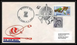 8468/ Espace (space Raumfahrt) Lettre (cover Briefe) 27/2/1981 Wespnex White Plains Shuttle (navette) USA - USA