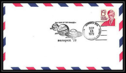 8221/ Espace (space Raumfahrt) Lettre (cover Briefe) 15/9/1979 Pionneer Aeropex Redondo Beach USA - Etats-Unis