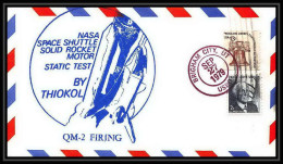 8224/ Espace (space Raumfahrt) Lettre (cover) 27/9/1979 Shuttle (navette) Qm-2 Firing THIOKOL Brigham City USA - Etats-Unis