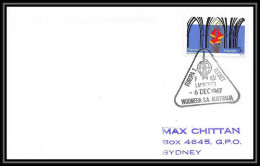 10900/ Espace (space Raumfahrt) Lettre (cover Briefe) 6/12/1967 Europa 1 Rocket Launched Woomera Australie (australia) - Océanie