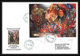 11449/ Espace (space Raumfahrt) Lettre (cover Briefe) Bicentenaire Révolution Francaise Desmoulins Guinée (guinea) 1985 - Afrique