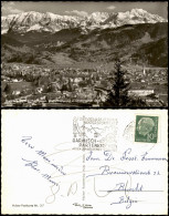 Ansichtskarte Garmisch-Partenkirchen Blick Auf Die Stadt 1958 - Garmisch-Partenkirchen