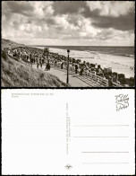 Ansichtskarte Westerland-Sylt Strand, Weg - Uhr 1963 - Autres & Non Classés