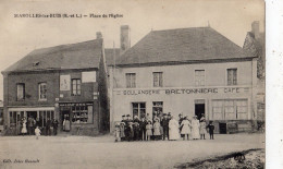 MAROLLES-LES-BUIS PLACE DE L'EGLISE BOULANGERIE BRETONNIERE - Sonstige & Ohne Zuordnung