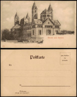 Ansichtskarte Speyer Kaiserdom Dom, Gruss-Karte 1900 - Speyer