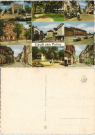 Ansichtskarte Peine Mehrbild-AK Mit Bahnhof, Strassen & Plätzen 1975 - Peine