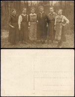 Menschen / Soziales Leben - Frauen Gruppe, Mode Zeitgeschichte 1922 Privatfoto - People