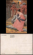 Künstlerkarte (Art) Kunstwerk Künstler ANT. BRUNNER: Der Liebesbrief 1910 - Peintures & Tableaux