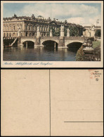 Ansichtskarte Berlin Königliches Schloss Schlossbrücke Und Zeughaus 1920 - Sonstige & Ohne Zuordnung