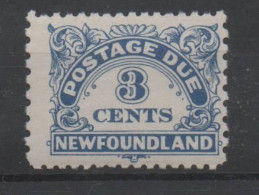 Newfoundland, MNH, 1939, Postage Due, Michel Porto 3D, Perforation 11:9 - 1908-1947