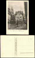 Ansichtskarte Frankfurt Am Main Saalgasse - Künstlerkarte 1928 - Frankfurt A. Main