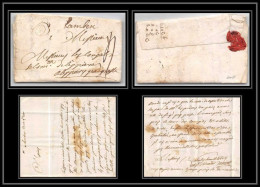 39178 Lac Lambesc 1740 Manuscrit Date Non Signalée Marque Postale Bouches Du Rhone Lettre Cover - 1701-1800: Précurseurs XVIII