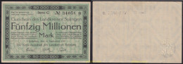 3684 ALEMANIA 1923 GERMANY 50000000 MARK LANDKREISES SOLINGEN 1923 - Collections