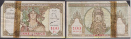 4969 POLINESIA FRANCESA 1939 100 FRANCS TAHITI 1939 - 1965 - 1965 - Papeete (Polynésie Française 1914-1985)