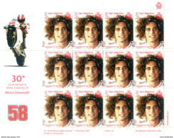 Sport. Motociclismo. Marco Simoncelli 2017. - Other & Unclassified